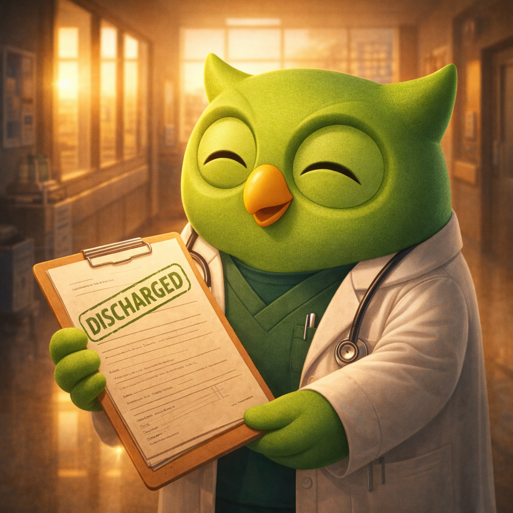 Patient discharged